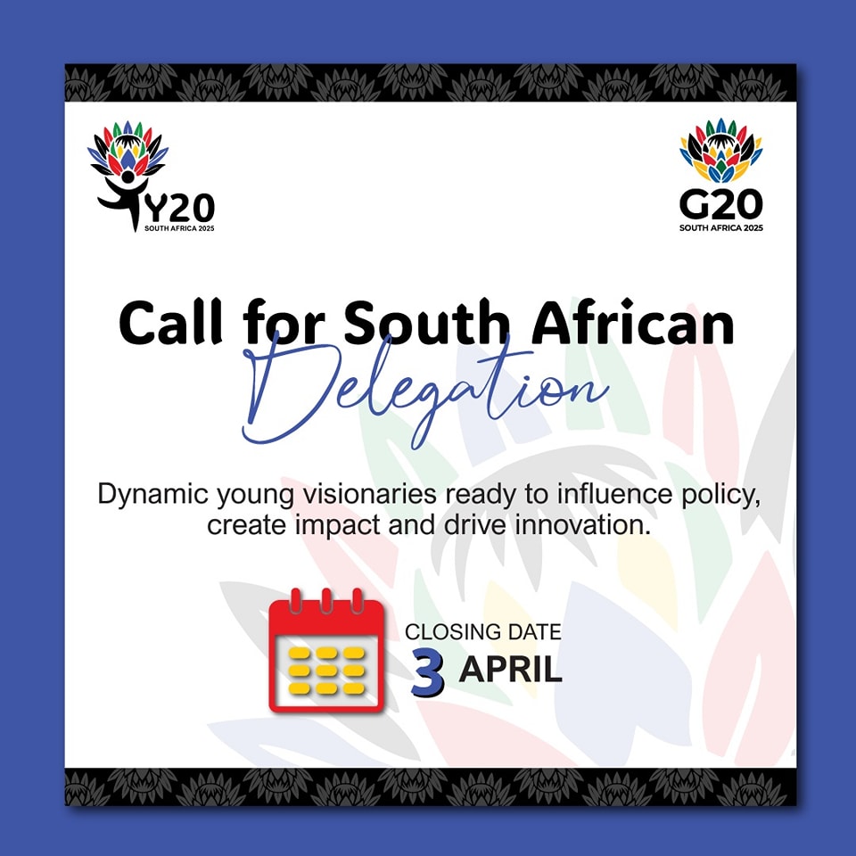 Delegate at Y20 South Africa